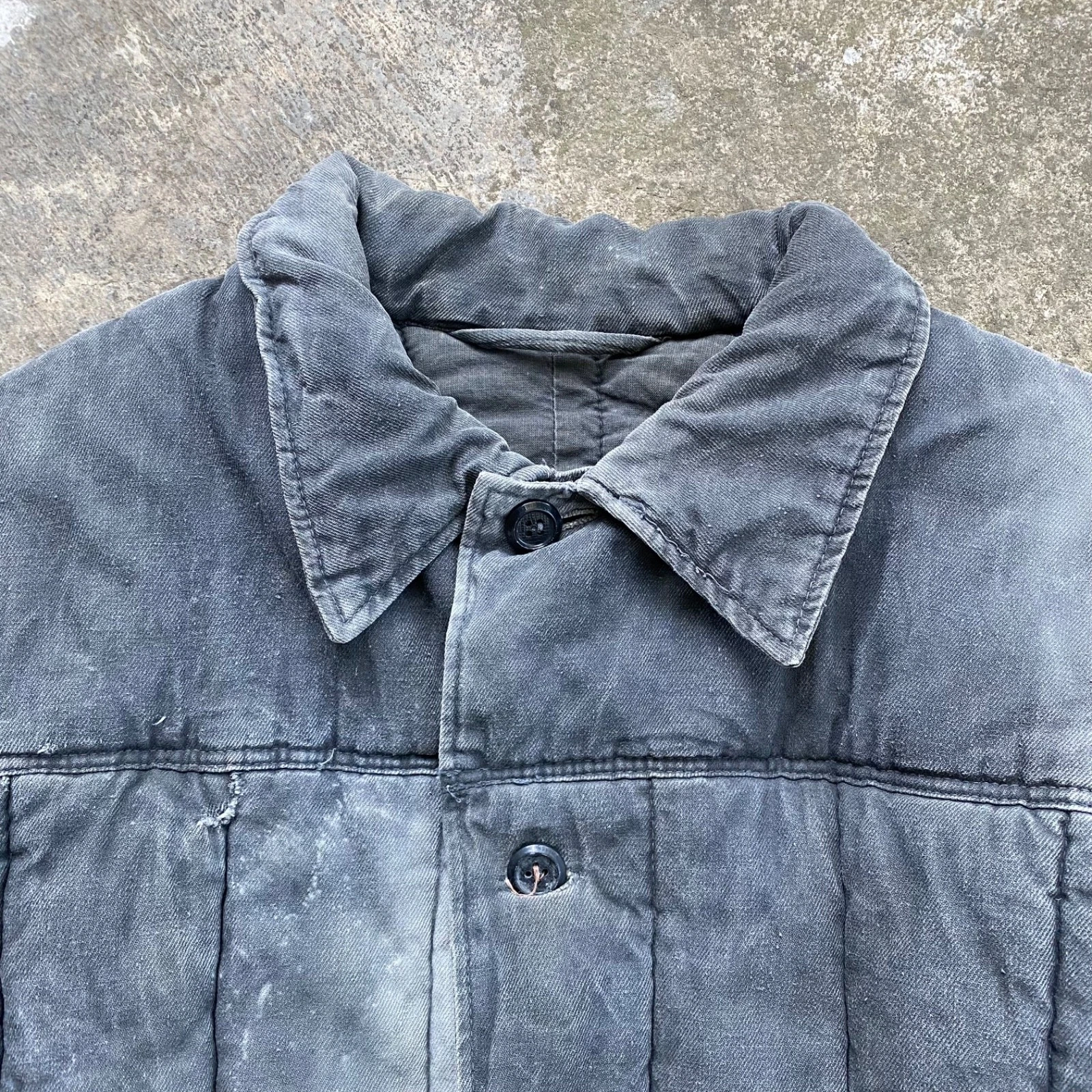 Vintage 80s ussr soviet army military work vatnik telogreika jacket - product detail image 5
