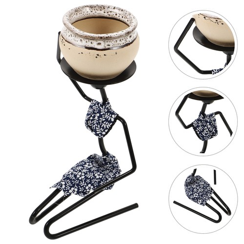 1 Set Flower Rack Succulent Pot Home Desktop Succulent Planter Flower Container - Picture 5 of 12