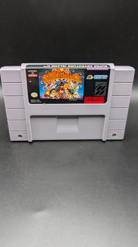Super Adventure Island II 2 Super Nintendo, 1995) SNES CIB Completo con Póster - Imagen 15 de 19