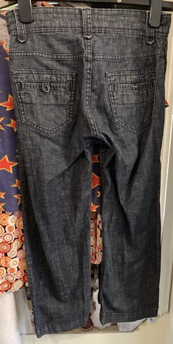 M&S Portfolio Cropped Straight Denim Jeans, 8 - Picture 5 of 6