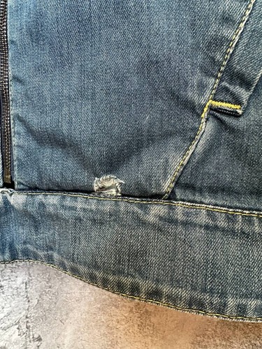 Levi's Engineered Denim Jacket Distressed Jeans Rare Men's Sz Medium 70200 0651 - Picture 12 of 15