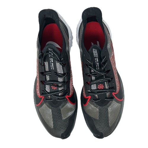 Nike Mens 9.5 Zoom Gravity Running Sneakers Black University Red BQ32020-005 - Picture 11 of 17