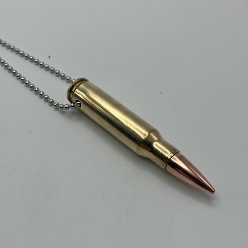 Bullet Necklace or Mirror Hanger with Dog Tag Chain - Picture 38 of 42