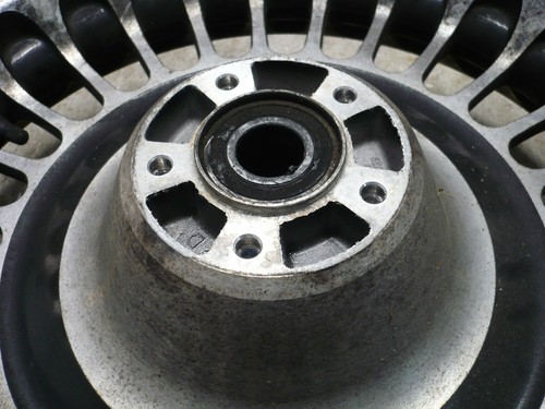 HD HARLEY 09-10 ROAD KING FRONT WHEEL RIM 17X3.0 28 SPOKES OEM 43300161 STRAIGHT - Picture 6 of 12