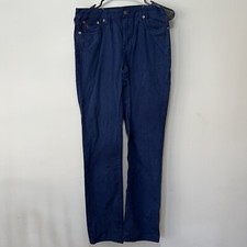 Polo Ralph Lauren Pants Youth Boys Navy Blue Straight Leg Chino Denim Sz 16