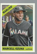 2015 Topps Heritage #105 Marcell Ozuna - NM