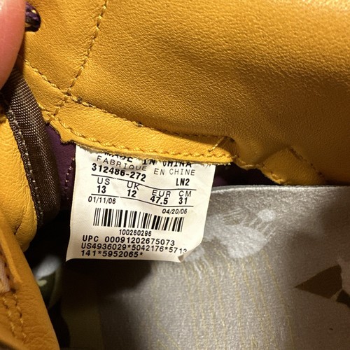 Deadstock Nike Air Force 1 Low Insideout Bison Pro Gold-Vintage 312486-272 Us13 - Foto 16 di 18