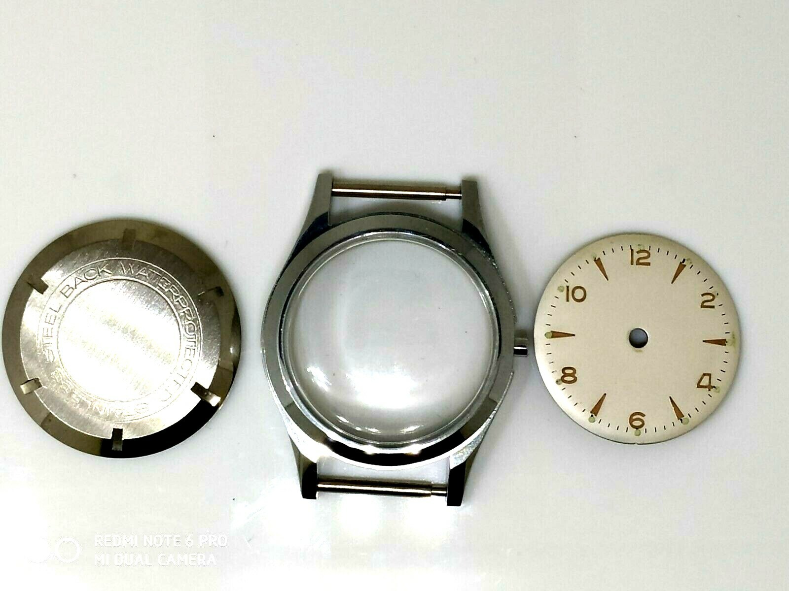 Watch Parts Case 30mm steel back and Open Blank Dial Set New swiss made NEW eBay
