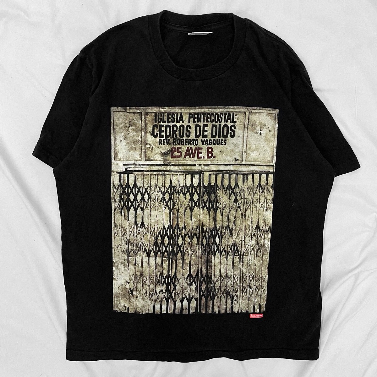 シュプリーム Supreme Iglesia Pentecostal Tシャツ Martin Wong&frasl;Supreme Iglesia Pentecostal Tee White XL 2019FW