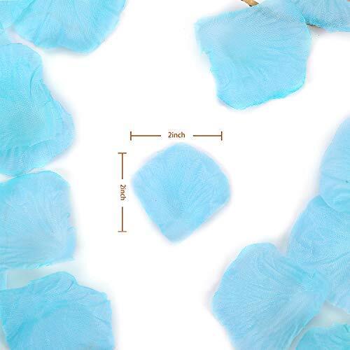 2000 PCS Silk Turquoise Rose Petals Artificial Flower Petals Wedding Party Fl... - Picture 3 of 5