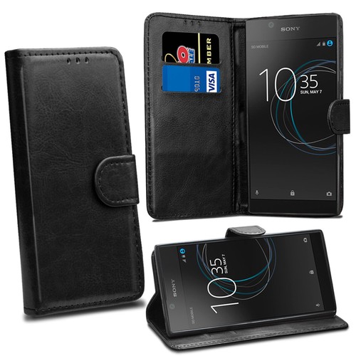 For Sony Xperia L1 G3311 G3312 Case - Leather Wallet Flip Case Cover - Picture 10 of 22