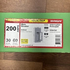 200 Amp 30-Space 60-Circuit Indoor Main Breaker Plug-on Neutral Electrical Panel