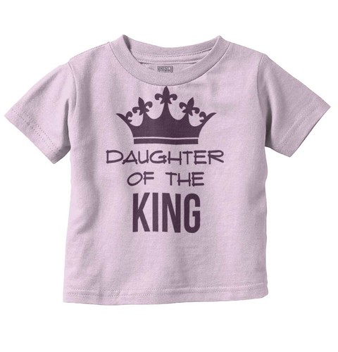 Tochter vom König Prinzessin verwöhnte Königin Mädchen Kleinkind Kinder Jugend T-Shirt - Bild 9 von 12