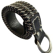 Calvin Klein Leather Ring Belt SIZE Large