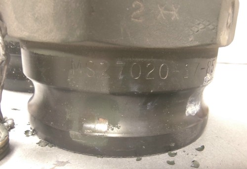Adaptador detector de agua Ay - acoplamiento de 4" de aluminio con extremos de desconexión rápida (NUEVO DE LOTE ANTIGUO) - Imagen 8 de 12