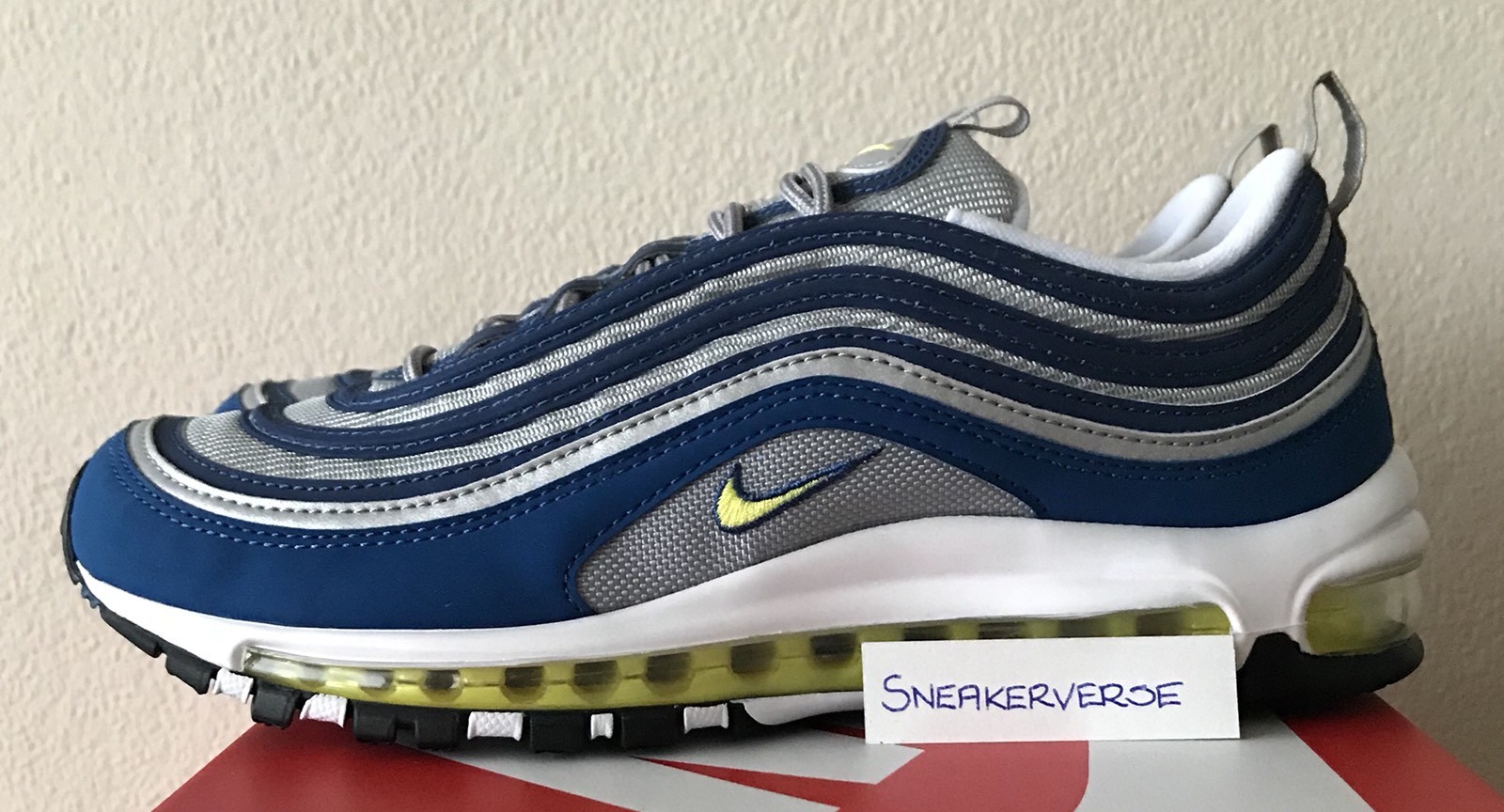 Nike Max 97 Japón Japón Japón Air og Atlántico Azul Plata Negro Amarillo UK 8.5 921826 401 67fe54 Nike Max 97 Japón Japón Japón Air og Atlántico Azul Plata Negro Amarillo UK 8.5 921826 401 67fe54