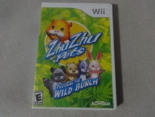 Zhu Zhu Pets - Featuring The Wild Bunch - Nintendo Wii Complete Free Ship
