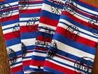 4 Handmade Patriotic Eagle George Washington Cotton Napkins Red White Blue