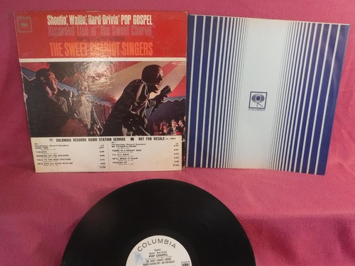 Sweet Chariot Singers, Shoutin, Wailin, Hard Drivin, Columbia CL 2062,1963 PROMO - Picture 5 of 5