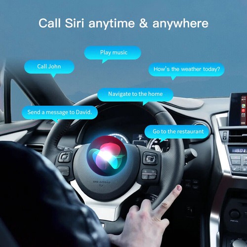 Coche inalámbrico CarPlay Android para Lexus NX ES UX IS RX GS LS LX LC RC 2014-2020 - Imagen 9 de 12
