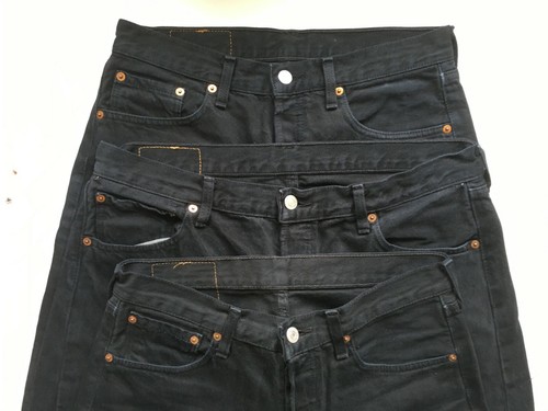 Vaqueros vintage para hombre Levi`s 501 grado A menos cintura 30 31 32 33 34 35 36 38 40 42 - Imagen 12 de 15
