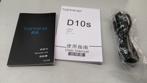 Topping D10S USB DAC Good Condition from Japan - Picture 6 of 7