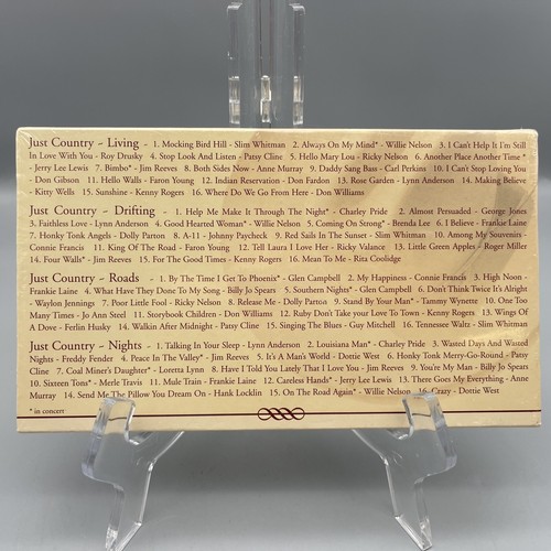 JUST COUNTRY (CD BOX SET) LIKE-TIME LIFE 64 SONGS MUSIC NEW & SEALED, FREE SHIP - Picture 3 of 3