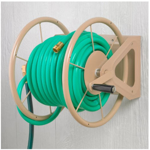 Landscaping Garden Care Hose Reel 200-Foot Hose Capacity Lawn Water Wall Mount - Picture 1 of 5