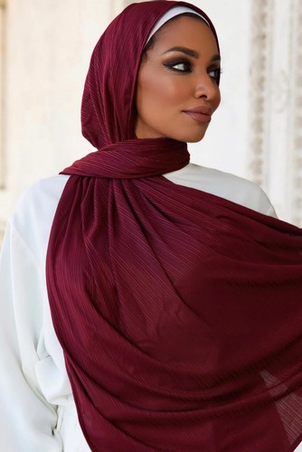 Jersey Ribbed Maxi Hijab High Quality Scarf Material Jersey Exclusive Maxi Wrap - Picture 36 of 40