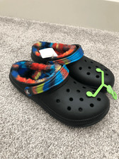 Crocs Unisex Classic Lined Clogs Size Men  s 8/ Women  s 10