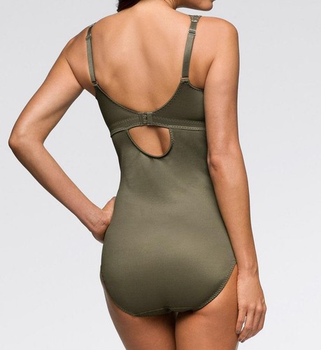 S7c Women's Plus Size 24DD Control Body Briefer Bodysuit Shapewear - Picture 2 of 2