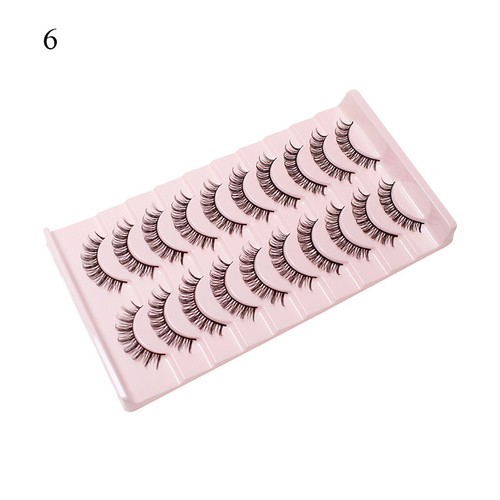 10 Paar Wimpern Im Russischen Klebeband Natürliche Wimpern Flauschige 3D / - Bild 18 von 113