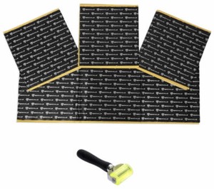 Rockville Rockmat RM12-B Sound Dampening/Deadening Butyl Rubber Car Kit