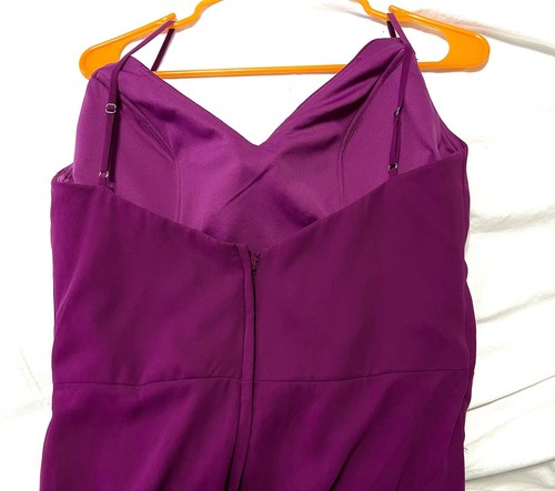 Celebrate DB Studio Women’s Purple Long Formal Dress Size 6 WORN ONCE Glamorous - Picture 5 of 5