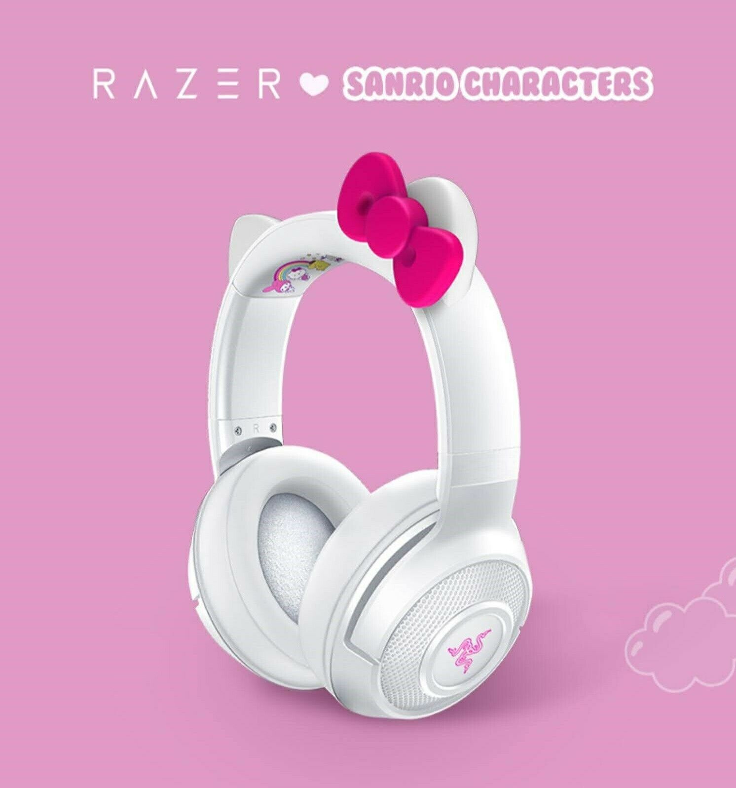 Razer x Sanrio Hello Kitty Kraken BT Wireless Headset Special 