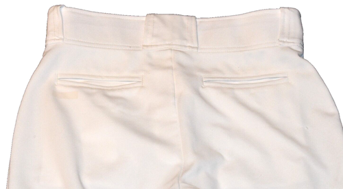 Adidas Baseball Pants Boy's Large White 100% Polyester Excellent Condition - Picture 8 of 16