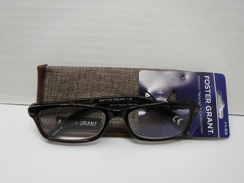 FOSTER GRANT PREMIUM MENS READERS "Roman" Tortoise **FREE SHIPPING** NWT** - Bild 6 von 9
