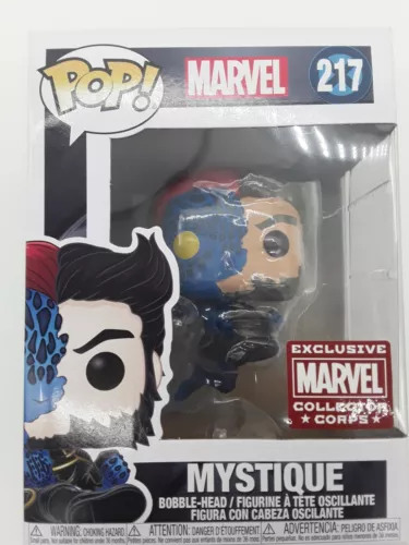 FUNKO Pop! MARVEL X-MEN MYSTIQUE #217 Exclusivo del Cuerpo de Coleccionistas de Marvel 