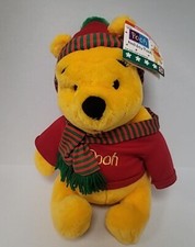 14" Disney Winnie The Pooh Plush Holiday Pooh Special Edition For Kohls N.W.T
