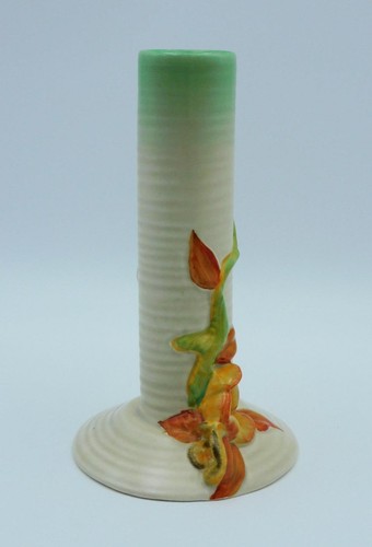*CLARICE CLIFF* My Garden CYLINDER VASE - Shape 927 - 18.5cm Excellent - Picture 6 of 13