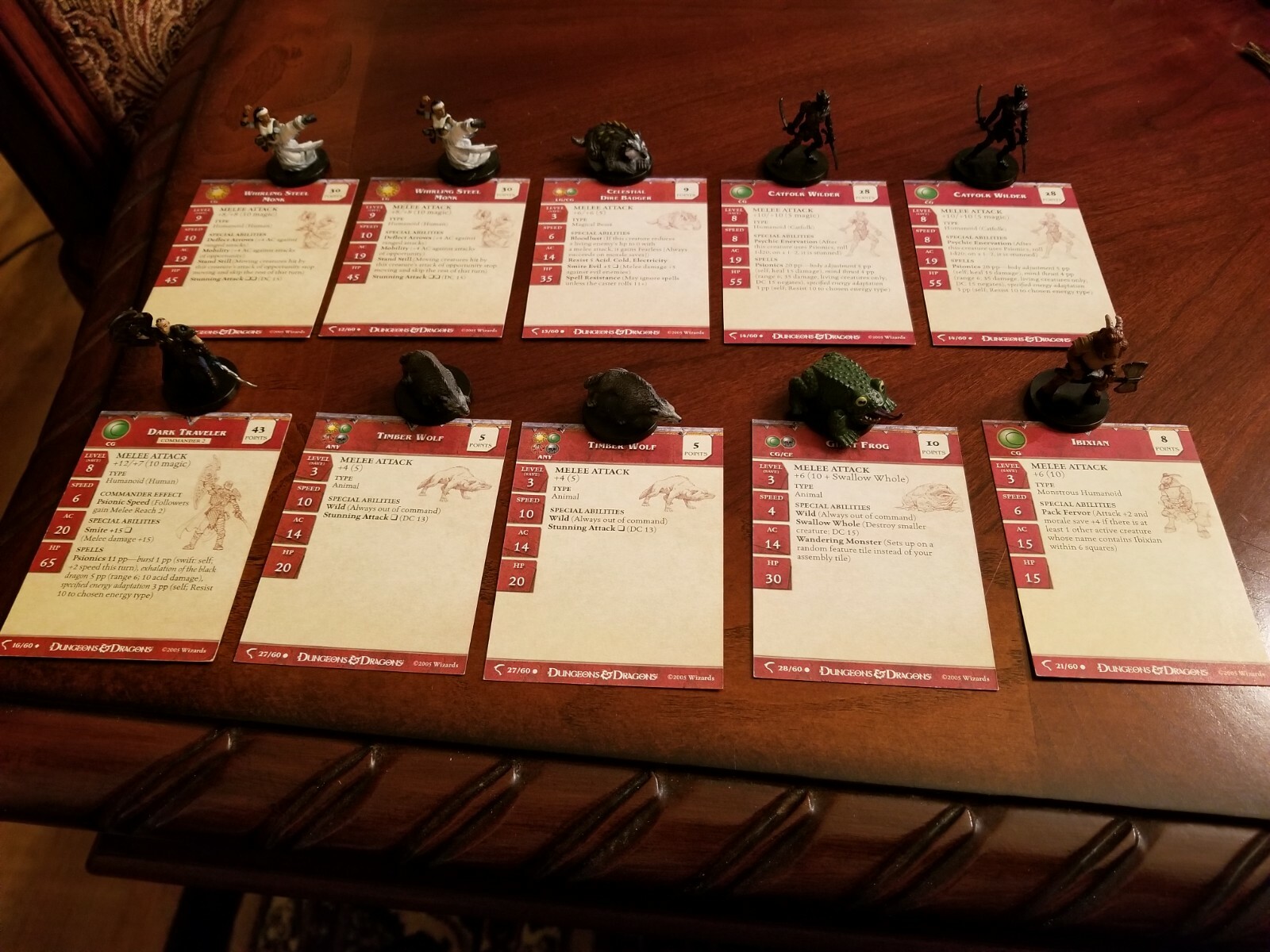 20 D&D Miniatures Deathknell Series (stat cards included) 20 D&D Miniatures Deathknell Series (stat cards included)