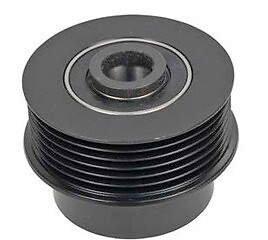 ALTERNATOR PULLEY FOR CHEVROLET CORVETTE 5.7L V8 2001 A14VI39 439387 2542445 - Picture 2 of 2