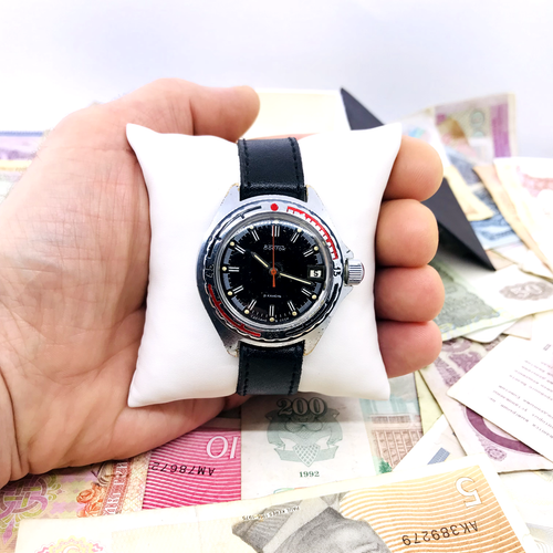 Amphibian Vostok Komandirskie Wostok Watch Automatic Black dial Classic - Picture 7 of 13