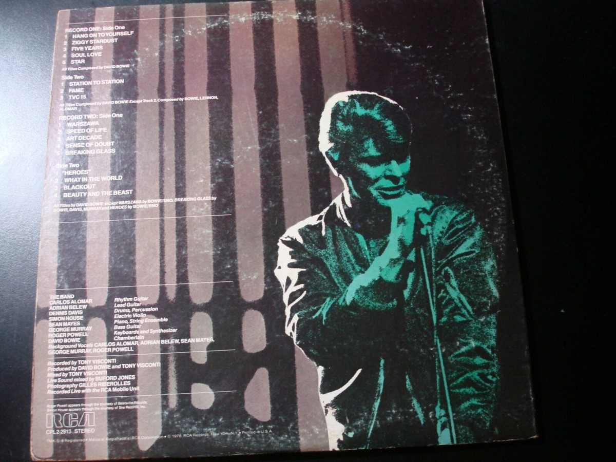 David Bowie レコード　2タイトル　SET DAVID BOWIE STAGE 2 LP RECORD SET | eBay