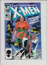 UNCANNY X-MEN #185 NM/NM+ MARVEL COMICS 1984