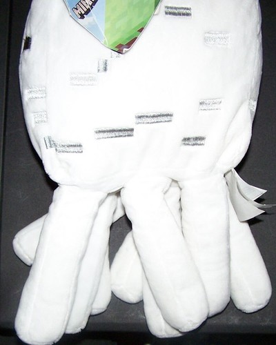 NEW  Minecraft Jinx Ghast Mojang  Ghost Spinmaster Official  White 12” Plush Toy - Picture 12 of 12