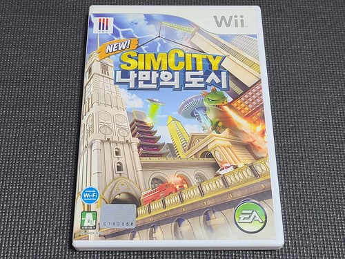 Nintendo Wii New SimCity Creator Retro Game Korean Version NTSC-K for Console
