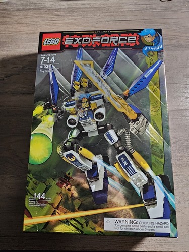 Lego 8103 Exo Force Sky Guardian Gold MECHA Hikaru Energy Robot 95% komplett
