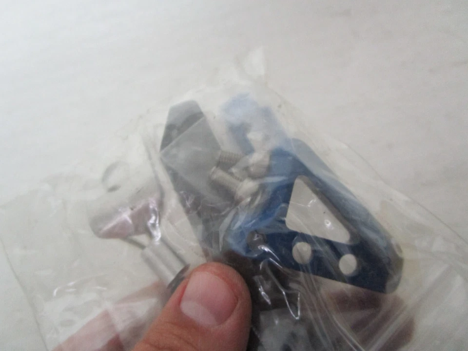 Pedal de freno trasero 10-23 Yamaha YZ450F WR450F YZ450FX Moose Racing AZUL Foto 3 de 4