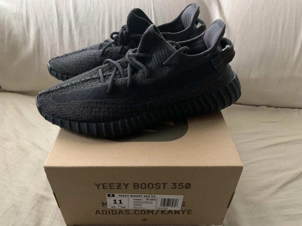 Yeezy 350 V2 Reflective Triple Black New Size 11 100% Authentic | eBay